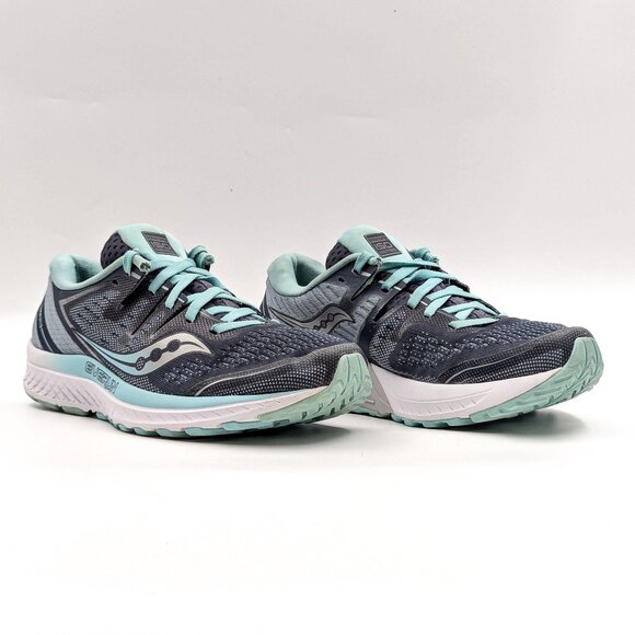 Saucony Women Everun ISO 2 Low Top Running Lace up Sneakers size 7.5 - Picture 1 of 11